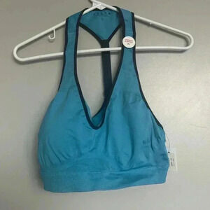 NWT Falke Medium Support Sports Bra in Blue XL